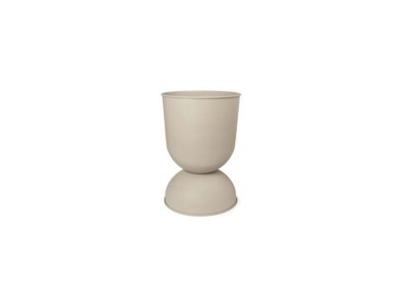 Ferm Living - Hourglass Pots - Urtepotte - Cashmere - Small - Ø31 x H42,5 cm