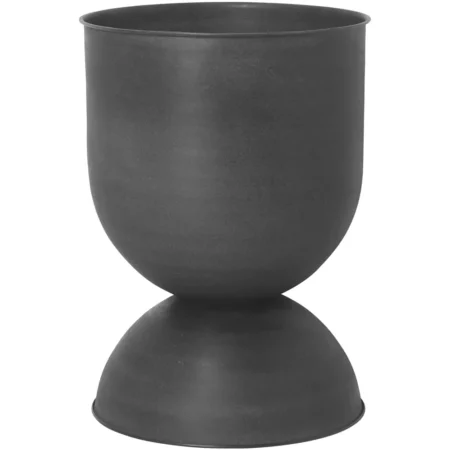 Ferm Living, Hourglass Urtepotteskjuler Medium Black
