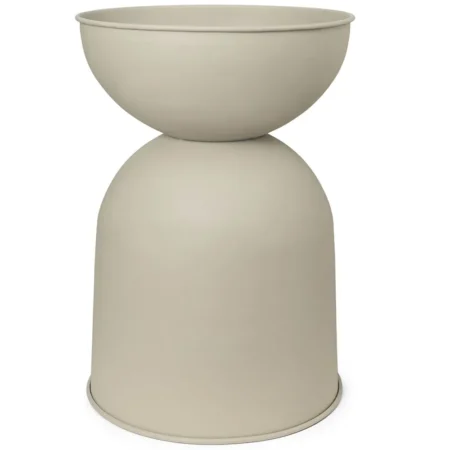 Ferm Living, Hourglass Urtepotteskjuler Small Cashmere