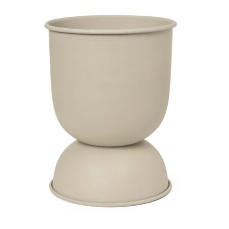 Ferm Living Hourglass krukke extra small Ø21 cm Cashmere