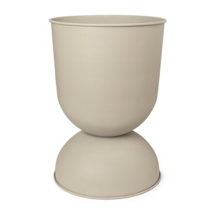 Ferm Living Hourglass krukke lille Ø31 cm Cashmere