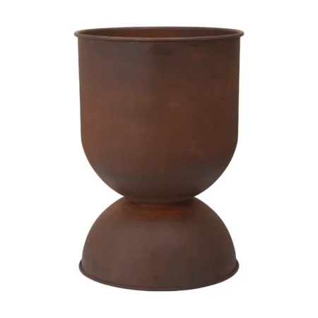 Ferm Living Hourglass krukke medium Ø40 cm Rust