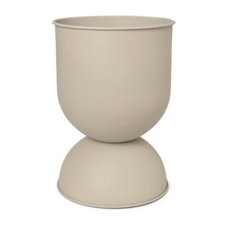 Ferm Living Hourglass krukke medium Ø41 cm Cashmere