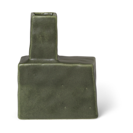 Ferm Living Koa vase H20 Dark sage