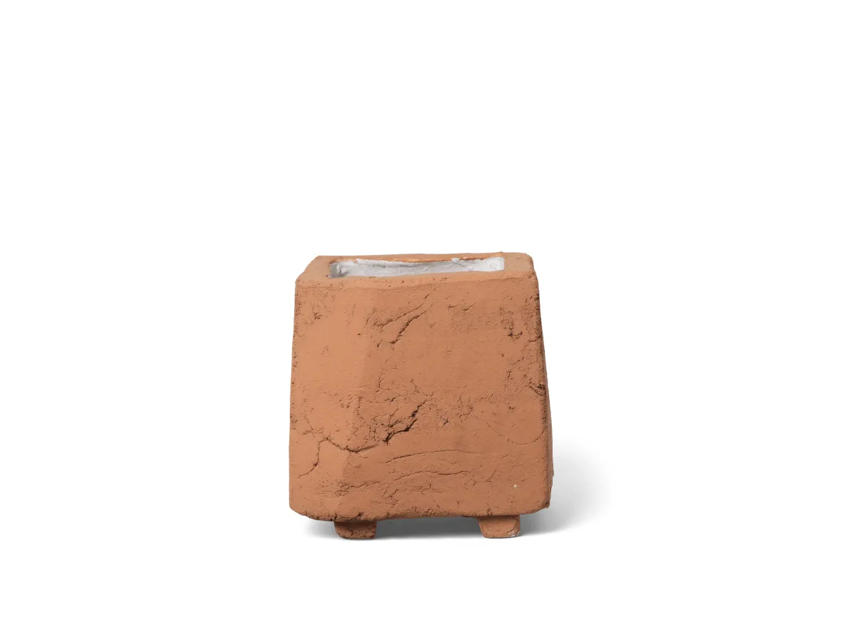 Ferm Living - Kurinu Pot - Urtepotte - Terracotta - B: 15.5 x H: 16 x D: 16 cm Ferm Living - Kurinu Pot - Urtepotte - Terracotta - B: 15.5 x H: 16 x D: 16 cm