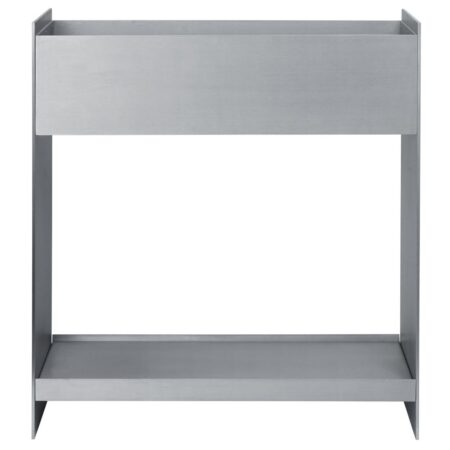 Ferm Living Lager Plant Box With Shelf B: 60 cm - Aluminium
