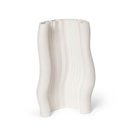 Ferm Living Moire vase H 30 cm - Off white