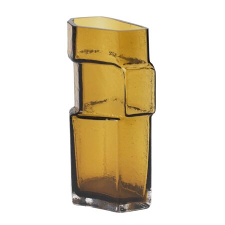 Ferm Living Muro Vase H: 23 cm - Recycled Amber