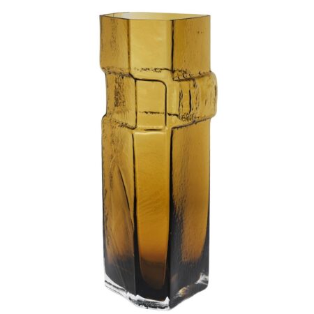 Ferm Living Muro Vase H: 30 cm - Recycled Amber