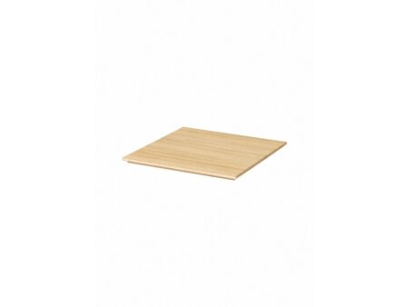 Ferm Living - Oak Tray for Plant Box - Bakke - Nature - W26 x D26 x H1,2 cm