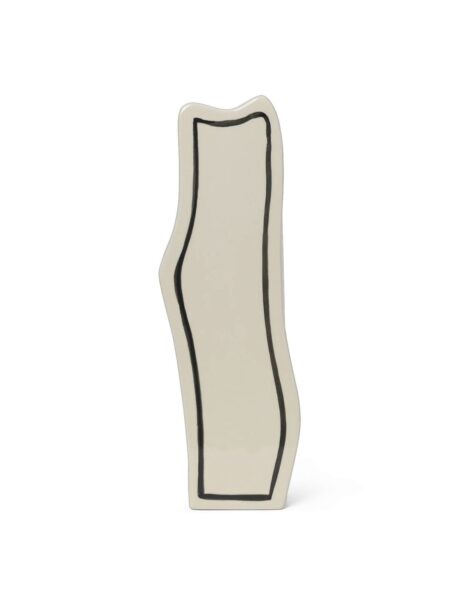 Ferm Living Paste Vase Slim H: 35 cm - Off-White