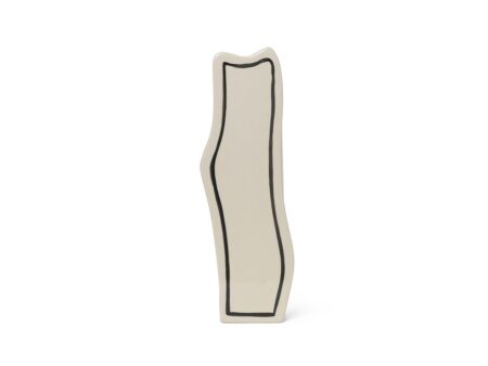 Ferm Living - Paste Vase - Vase - Slim - Off-white - W12 x H35 x D9 cm