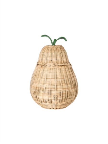 Ferm Living Pear Braided Storage Large Kurv H: 59 cm - Natural