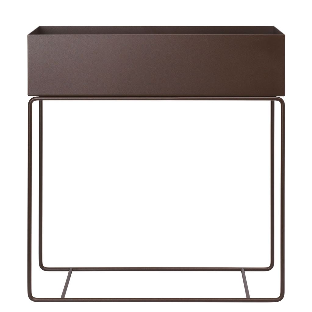 Ferm Living Plant Box 25x60 cm - Dark Chocolate Ferm Living Plant Box 25x60 cm - Dark Chocolate