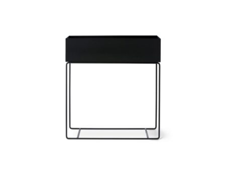 Ferm Living - Plant Box - Blomsterkasse - Sort - W60 x H65 x D25 cm