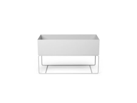 Ferm Living - Plant Box - Large - Blomsterkasse - Lys Grå - W77 x H45 x D34 cm
