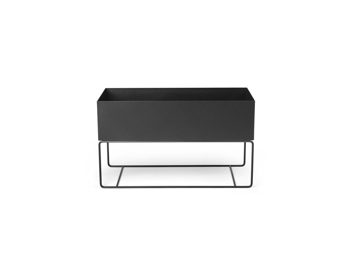 Ferm Living - Plant Box - Large - Blomsterkasse - Sort - W77 x H45 x D34 cm Ferm Living - Plant Box - Large - Blomsterkasse - Sort - W77 x H45 x D34 cm