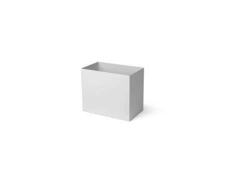 Ferm Living - Plant Box Pot - Urtepotte - Light Grey Large - W19,5 x H27,7 x D33 cm