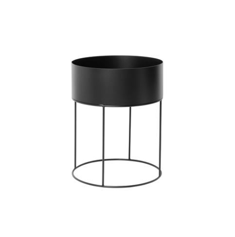 Ferm Living Plant Box Round Ø: 40 cm - Black Ferm Living Plant Box Round Ø: 40 cm - Black