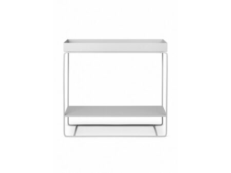 Ferm Living - Plant Box - Two Tier - Blomsterkasse - Lys Grå - W80 x H75 x D25 cm