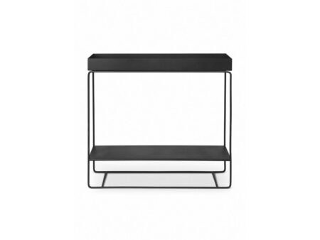 Ferm Living - Plant Box - Two Tier - Blomsterkasse - Sort - W80 x H75 x D25 cm