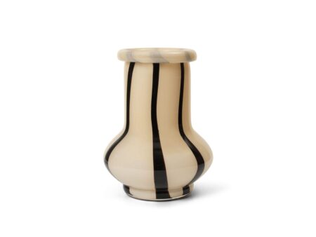 Ferm Living - Riban Vase - Vase - Cream - Large - W:18 x H:24 cm