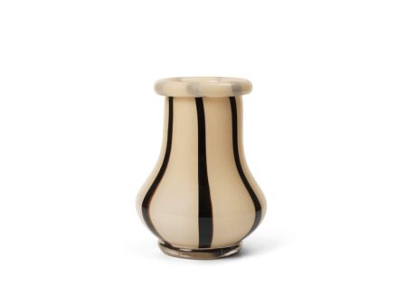 Ferm Living - Riban Vase - Vase - Cream - Medium - W:14 x H:19 cm