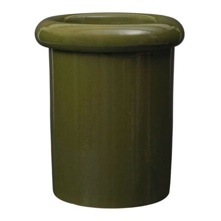 Ferm Living Rollo Pot H: 36 cm - Moss Green