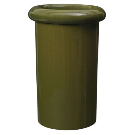 Ferm Living Rollo Pot H: 46 cm - Moss Green