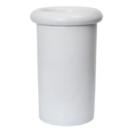 Ferm Living Rollo Pot H: 46 cm - White