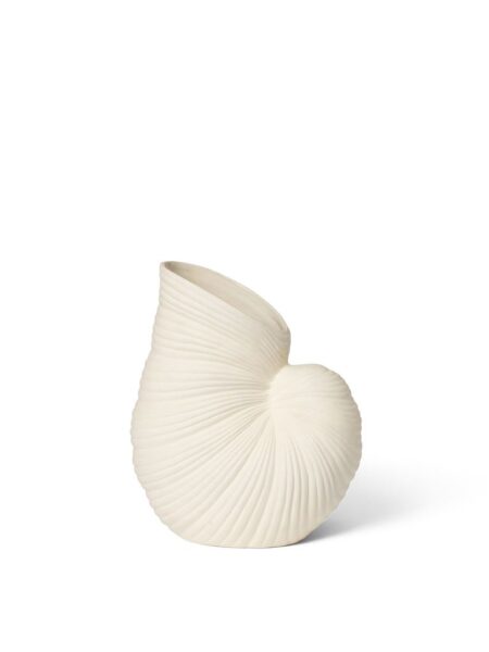 Ferm Living Shell Pot H: 26,5 cm - Off White