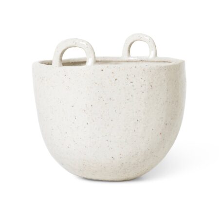 Ferm Living Speckle krukke 18,5 cm Offwhite