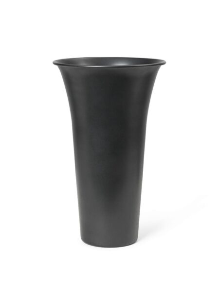 Ferm Living Spun Alu Vase H: 41,9 cm - Black