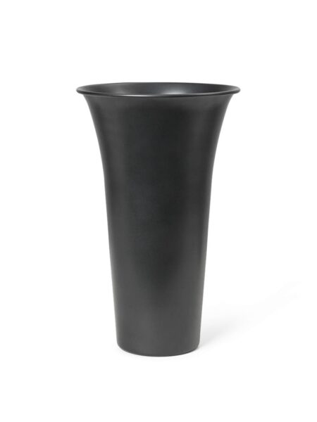 Ferm Living Spun Alu Vase H: 41,9 cm - Black