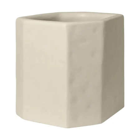 Ferm Living Staffa krukke Ivory, 35x33x36 cm
