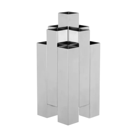 Ferm Living Tessera vase 3x3 Mirror polished