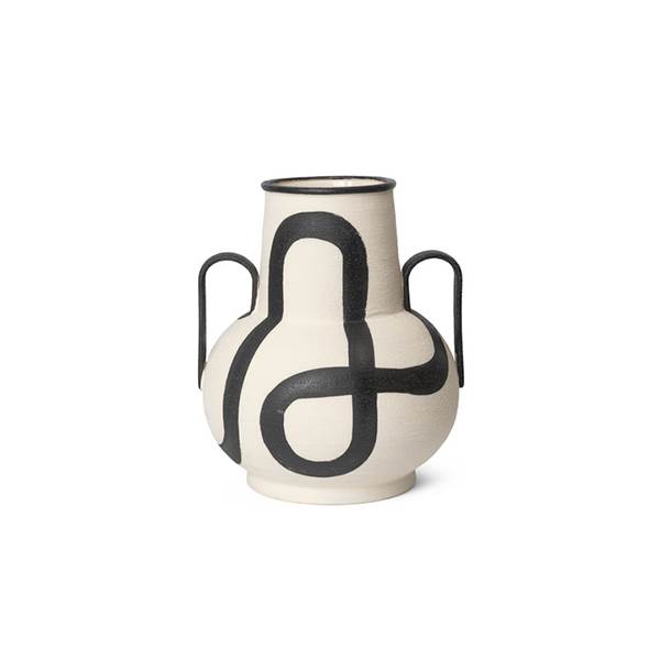 Ferm Living Trace vase - Off white Ferm Living Trace vase - Off white