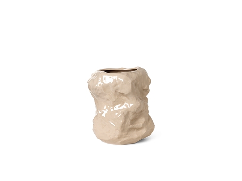 Ferm Living Tuck Vase Ø: 34 cm - Cashmere Ferm Living Tuck Vase Ø: 34 cm - Cashmere