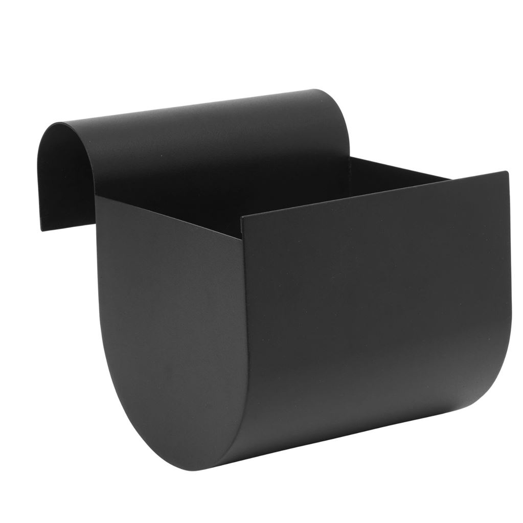 Ferm Living Uma Balcony Box Small B: 20 cm - Black Ferm Living Uma Balcony Box Small B: 20 cm - Black