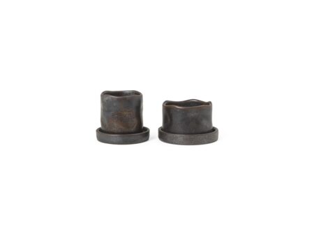 Ferm Living - Uneru Mini Pots - Krukke - Black - W5,4 x H5,5 x D5,4 cm