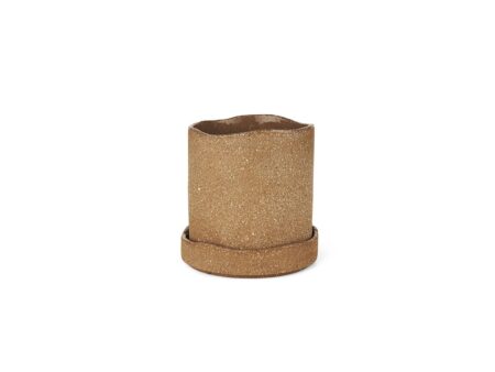 Ferm Living - Uneru Pot - Krukke - Brown - Small - H15 x Ø13 cm