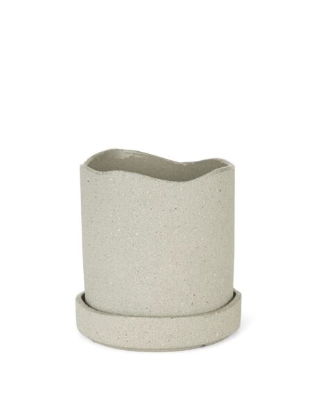 Ferm Living Uneru Pot Ø: 13 cm - Grey