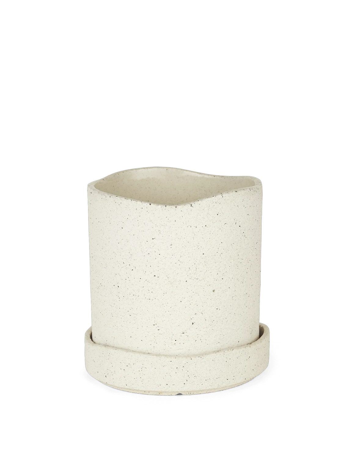 Ferm Living Uneru Pot Ø: 13 cm - White Ferm Living Uneru Pot Ø: 13 cm - White