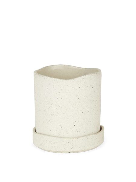 Ferm Living Uneru Pot Ø: 13 cm - White