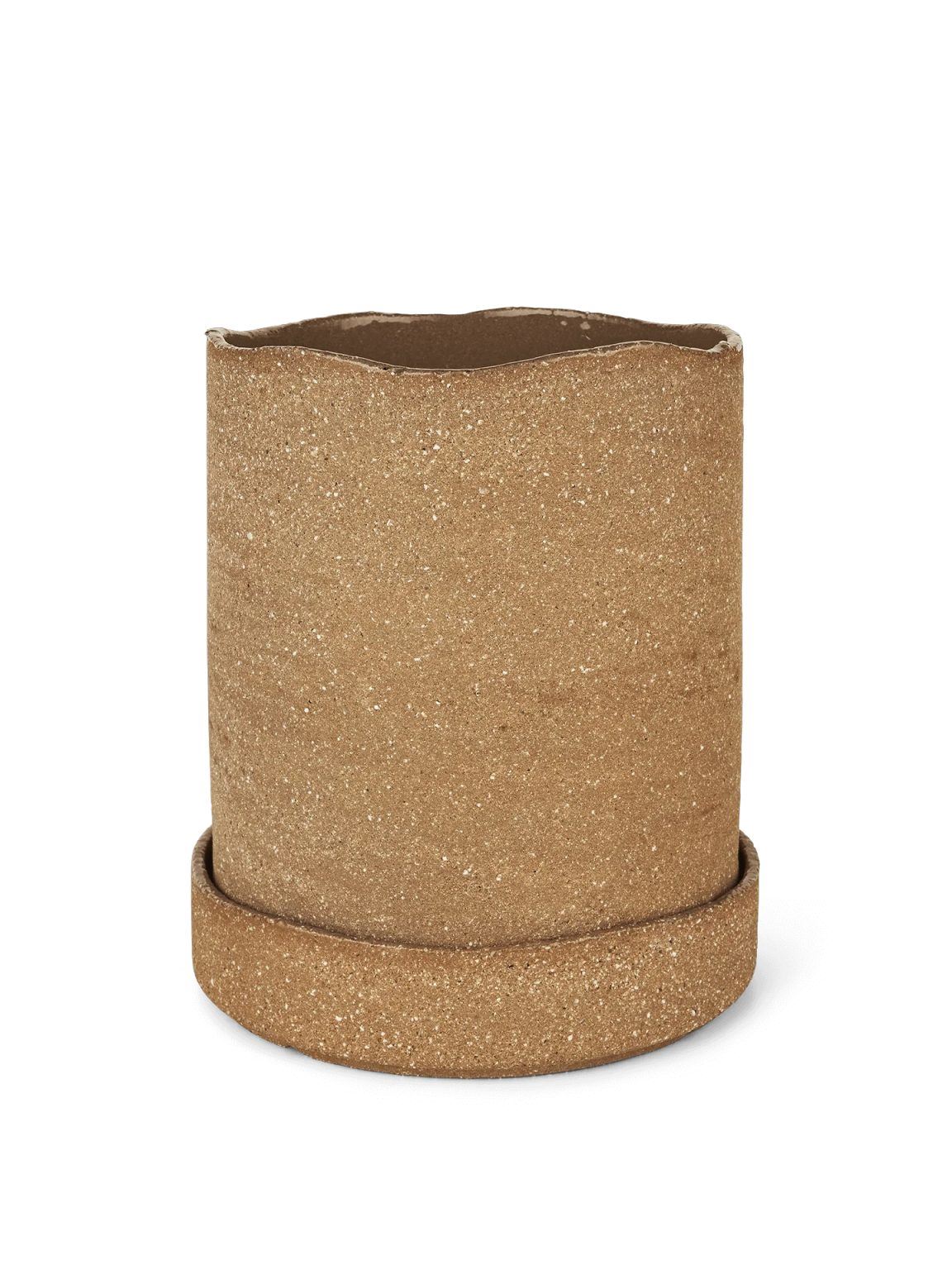 Ferm Living Uneru Pot Ø: 16 cm - Brown Ferm Living Uneru Pot Ø: 16 cm - Brown