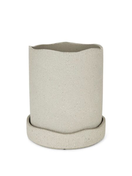 Ferm Living Uneru Pot Ø: 16 cm - Grey