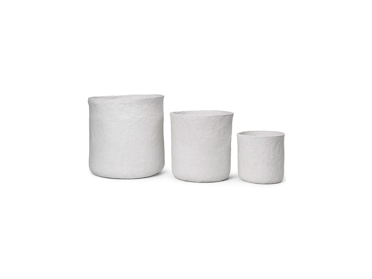 Ferm Living - Vary Storage - Krukke - White - W40 x H42 x D40 cm Ferm Living - Vary Storage - Krukke - White - W40 x H42 x D40 cm
