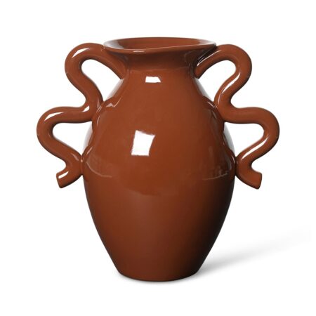 Ferm Living Verso vase 27 cm Terracotta