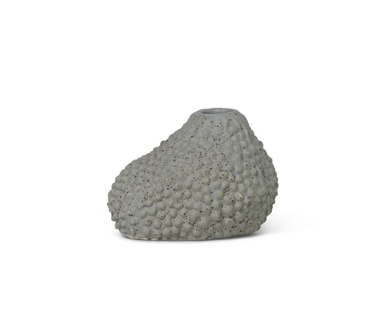 Ferm Living Vulca Mini Vase H: 6 cm - Grey Dots OUTLET Ferm Living Vulca Mini Vase H: 6 cm - Grey Dots OUTLET