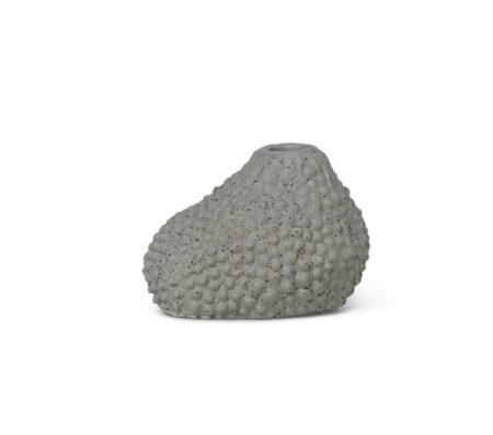 Ferm Living Vulca Mini Vase H: 6 cm - Grey Dots OUTLET